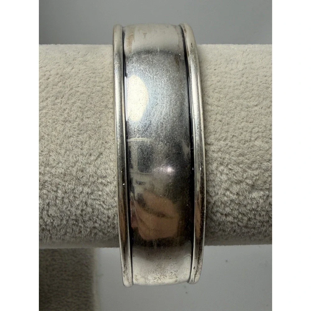 Pedre Ladies Watch Silver Tone Red Blue Green Stone Cuff New Battery 6.25
